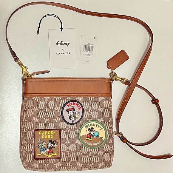 Coach Disney X Handbags - Disney X Coach Mickey Mouse and Friends Kitt Messenger Crossbody Bag NWT